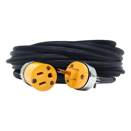 Extension Electrica Cca Uso Rudo Konect 2x#12 5 Metros Negro