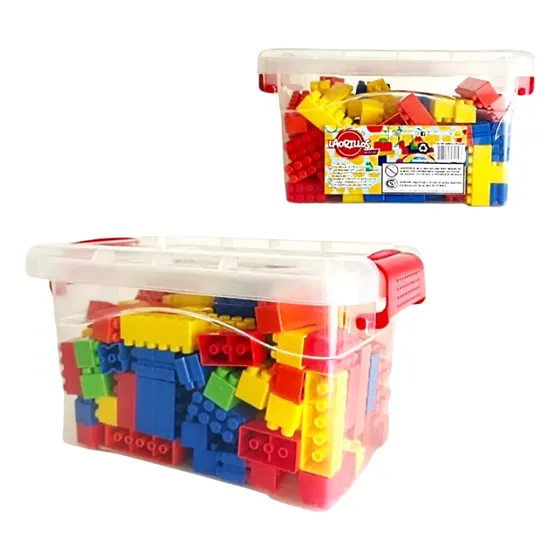 Juego Didáctico Bloques Ladrillos Construcción Juguete