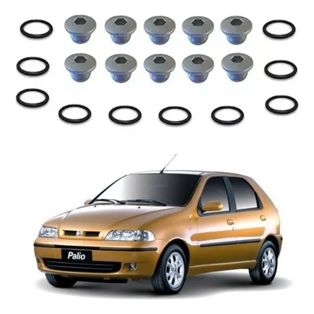 Tapones Tapa De Válvula Fiat Palio 1.3 Fire 16v Juego X 10