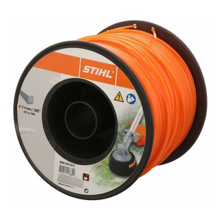 Carrete Hilo Desbrozadora Stihl Cuadrado 2.4mm 253m Naranja Carrete Hilo Desbrozadora Stihl Cuadrado 2.4mm 253m Naranja