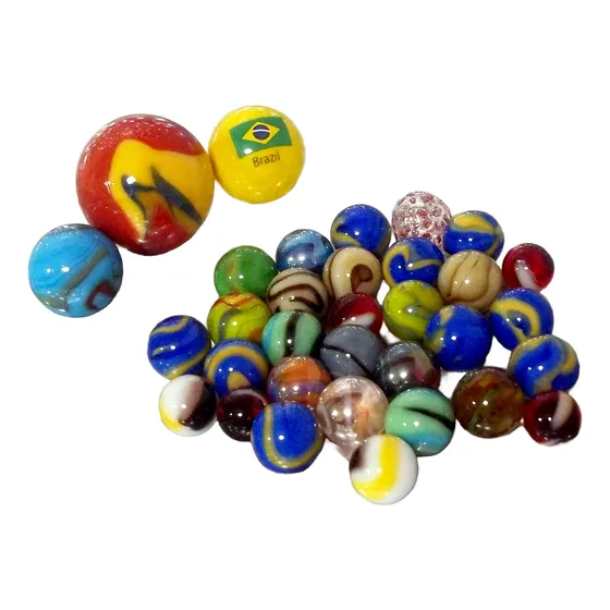 Bolsa Red 200 Gramos Canicas Surtidas Bolitas Bolón Bolillón