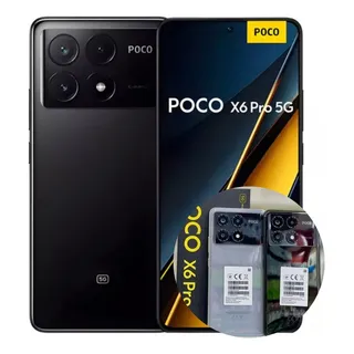Celular Xiaomi Poco X6 Pro 5g Nfc 512gb 12gb Global Preto Nf Celular Xiaomi Poco X6 Pro 5g Nfc 512gb 12gb Global Preto Nf