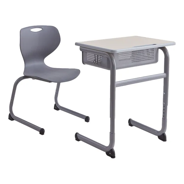 Conjunto Mesa Silla Pupitre Mn1 De Megamobilier - Educativo
