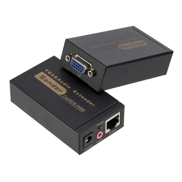 Extender / Extensor Vga Utp Cable Red Rj45 Hasta 100 Metros