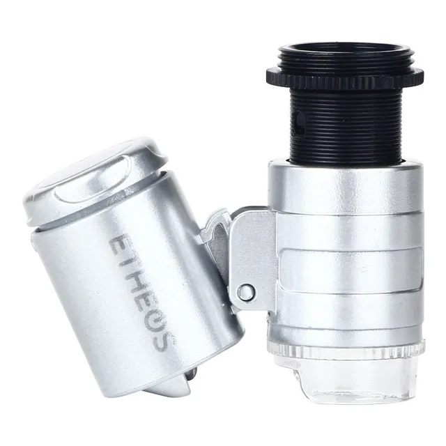 Lupa Microscopio Cultivo Ver Tricomas Portátil 60x Luz Led