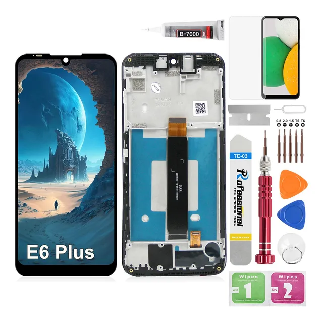 Pantalla Lcd Para Moto E6 Plus Xt-2025 Con Marco Original