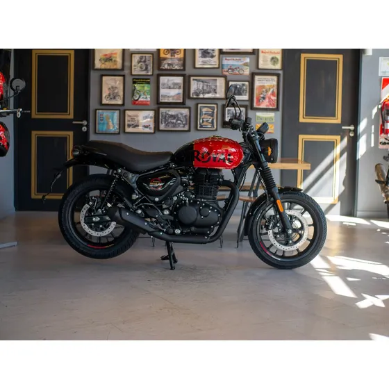 Royal Enfield Hntr 350 Rebel Red 1er Service Gratis