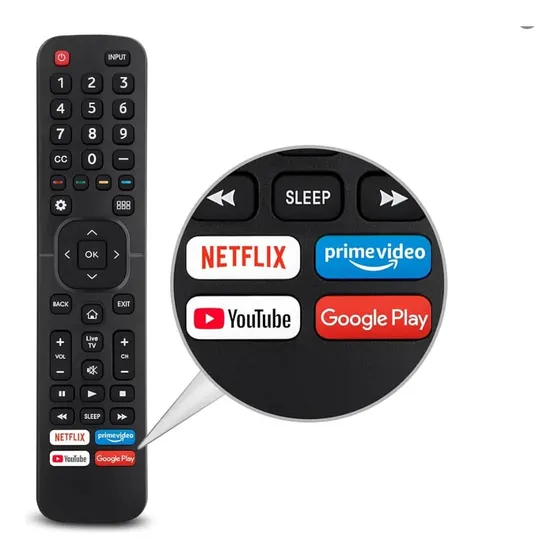 Control Remoto Universal Para Smart Tv Hisense
