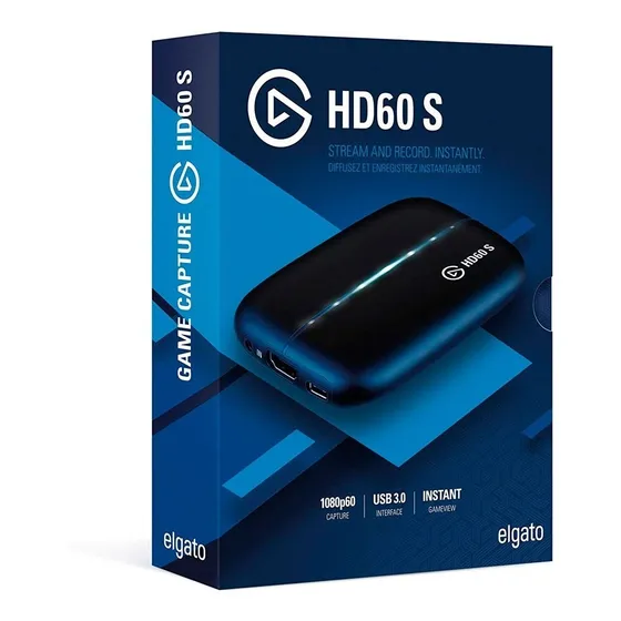 Tarjeta Capturadora De Video Elgato Hd60 S Usb 3.0/hdmi /vc
