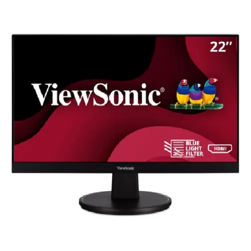 Monitor ViewSonic con pantalla de 22" 75Hz 127V y resolución Full HD
