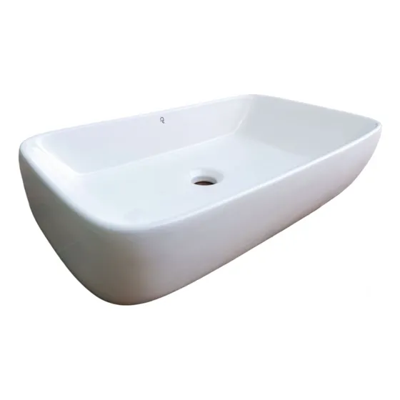 Lavamanos Sobre Tope Blanco Rectangular - Cl-1428