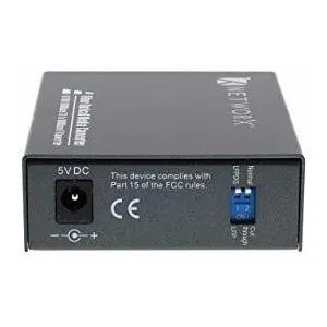 Conversor Medio Gigabit Ethernet Utp Rj45 a Fibra   utp