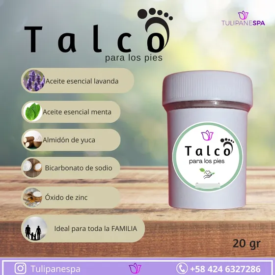 Talco Para Los Pies