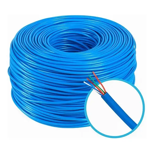 Caixa Cabo De Rede Rj45 Cat5 Cftv Azul Ou Preto - 305m | MercadoLivre