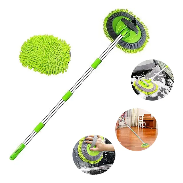 Cepillo De Limpieza Para Lavado De Coches, Escoba Desmontabl