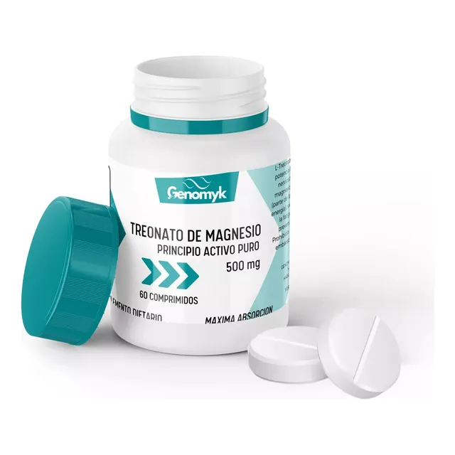 Treonato De Magnesio Premium X 60 Comprimidos
