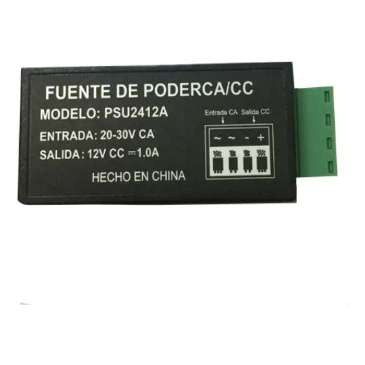 Convertidor De 24v A 12v Para Cctv Garantizado