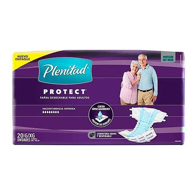 Pañal Adulto Plenitud Protect G/xg 20 Unidades Grande