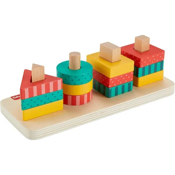 Clasificador  Formas Fisher Price Madera +2 Hxv05