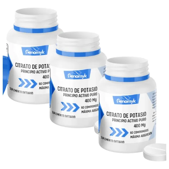 Potasio Citrato 400 Mg X 3 Frascos