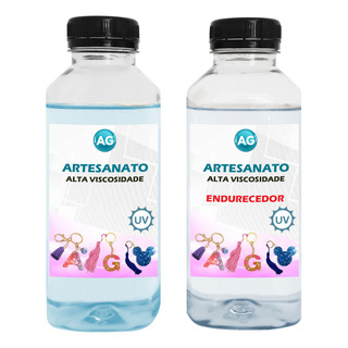 Resina Epoxi De Alta Viscosidade Para Artesanatos Ag Com 1kg Resina Epoxi De Alta Viscosidade Para Artesanatos Ag Com 1kg