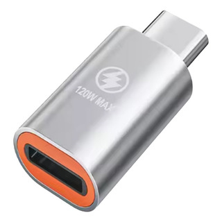 1pz Adaptador Usb Tipo C Macho A Lightning Hembra 120w 1pz Adaptador Usb Tipo C Macho A Lightning Hembra 120w