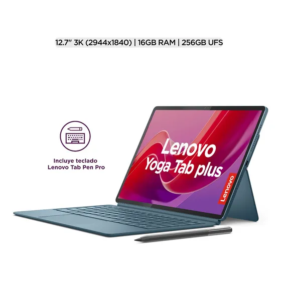 Tablet Yoga Tab Plus 16gb+256gb Kb+penpro Lenovo
