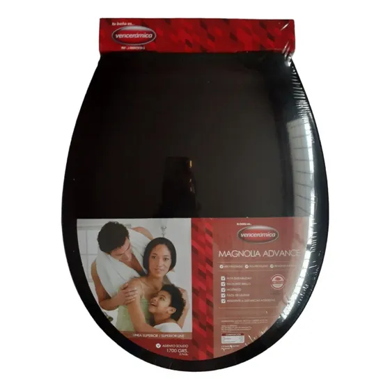 Tapa Para Poceta Magnolia Negra 