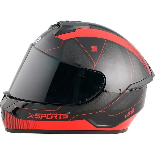 Casco Moto Xsports M63 Certificado Dot Hombre Mujer
