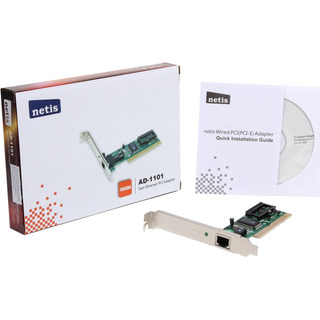Tarjeta De Red Netis 100mbps Ethernet Pci 32 Bits Ad 1101 Tarjeta De Red Netis 100mbps Ethernet Pci 32 Bits Ad 1101
