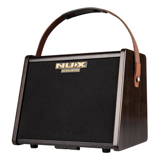 Amplificador Acústico Portátil Nux Ac-25 Que Funciona Con Amplificador Acústico Portátil Nux Ac-25 Que Funciona Con