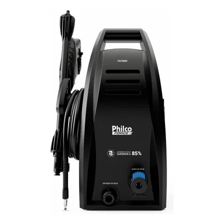 Lavadora De Alta Pressão 1800psi Philco Force 1600w Plp2800 Preto 127v