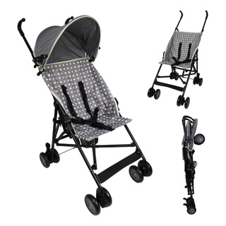 Carriola Bastón Confety Reforzada Y Amplia Xl Austin - Gris Carriola Bastón Confety Reforzada Y Amplia Xl Austin - Gris