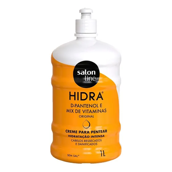 Creme Para Pentear Salon Line Hidra 1l