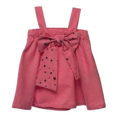 Camisa Bambino Lace Vichy Para Bebes