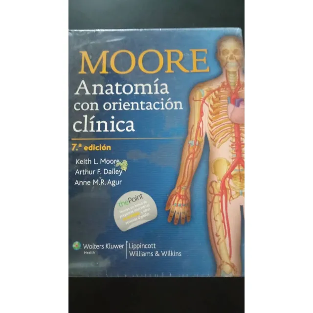 Anatomía Con Orientación Clínica De Moore 7ma  Nuevo 40$