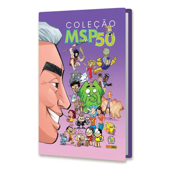Coleção Msp 50 de Mauricio de Sousa Editora Panini Capa Dura em Português 2025