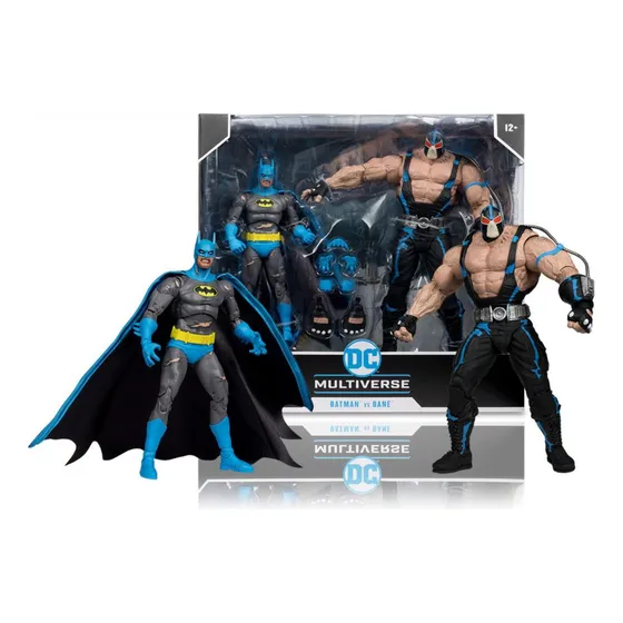 Mcfarlane Toys Batman Vs Bane 7  Figura E Mega Figura 2-pack