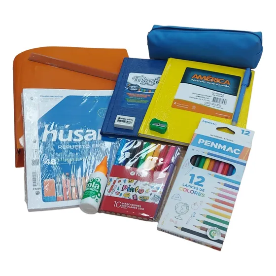 Kit Escolar Lista De Utiles 