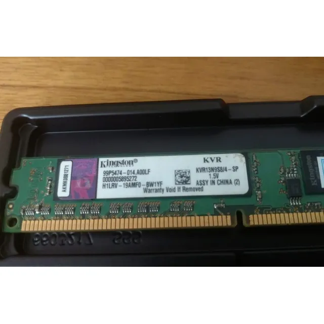 Memoria Ram Ddr3 4gb Bus 1333, 1r X 8, Kingston Original