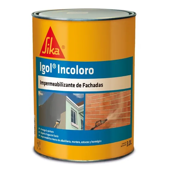 Igol Incoloro Hidrorrepelente 3 Lt