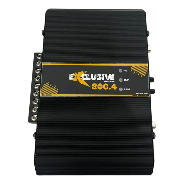 Modulo Amplificador Exclusive 800w 4 Canais 2 Ohms Estereo