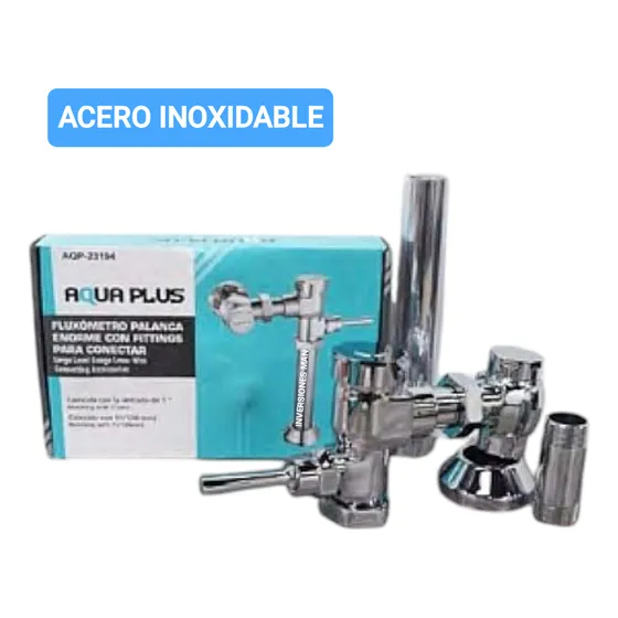 Fluxometro Para Urinario En Acero Inoxidable Clase A