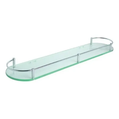 Estante Repisa Vidrio Baño Cocina Oval Organizador Ac.inox