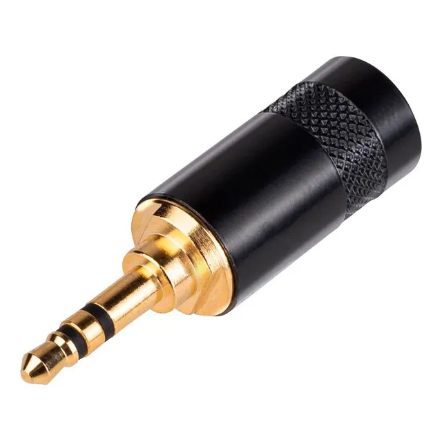 Conector Mini Plug Stereo Rean By Neutrik Nys231bg