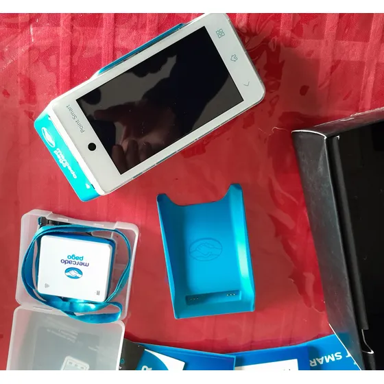 Mercado Pago Point Smart 4g Blanco + Lector Mini De Regalo