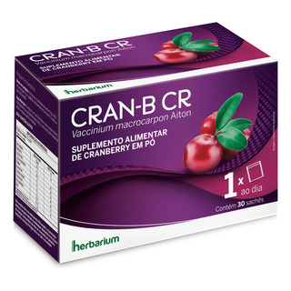 Suplemento Cran-b Cr Sachê Herbarium 30 Saches Suplemento Cran-b Cr Sachê Herbarium 30 Saches