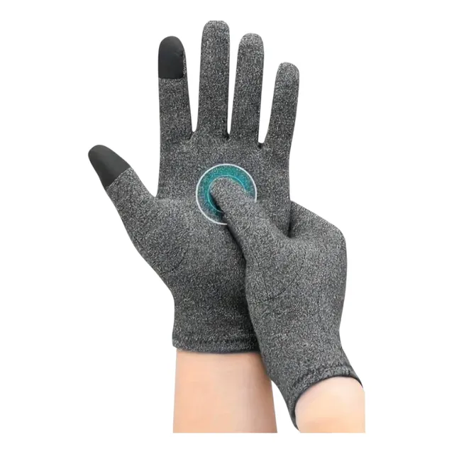 Guantes De Compresión Dedos Cubiertos Y Apto Pantalla Táctil