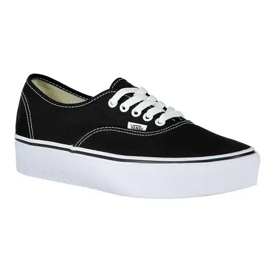 Zapatillas Vans Authentic Plataform Black/white 100%original