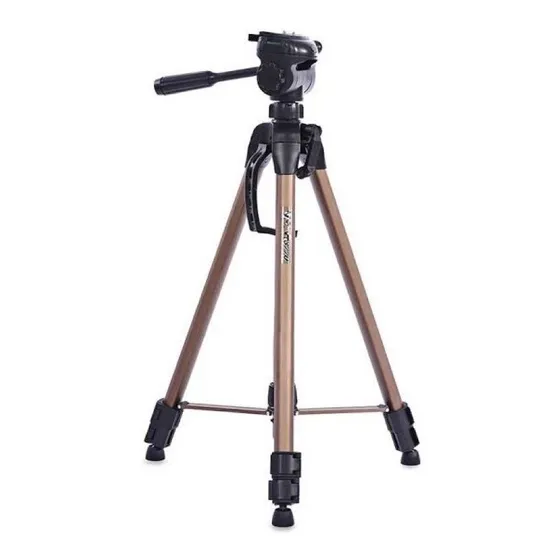 Tripé Weifeng Wt-3770 - Altura Máxima 1,65m - Suporta 4kg